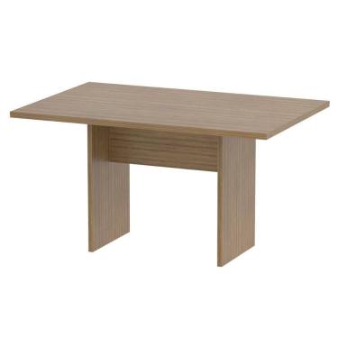 Imagem de Mesa Diretor Escritório Diretor Reunião Me4191 Amêndoa - Tecno Mobili