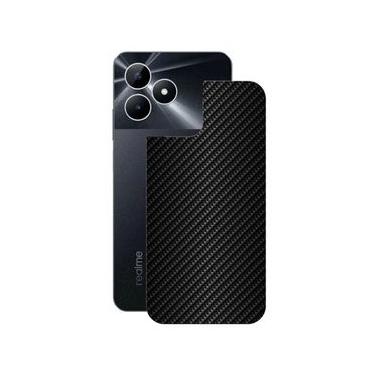 Imagem de Película para Realme Note 50 - Traseira de Fibra de Carbono Preta - Gshield
