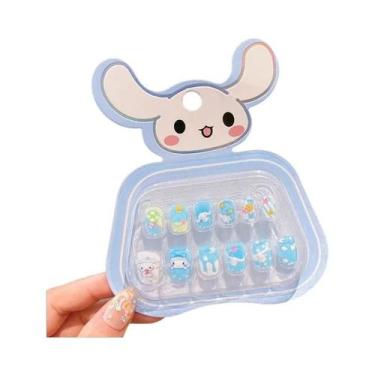 Imagem de Conjunto De Unhas Postiças Infantil Sanrio Hello Kitty Kuromi My Melod
