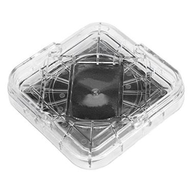 Imagem de Mingzhe Conjunto de Tapetes para Pernas de Móveis, Mesa Antiderrapante, sofá, Cadeiras, Acessórios para Móveis, Altura de Elevação, Empilhável, Preto para Escritório Doméstico (Transparente)