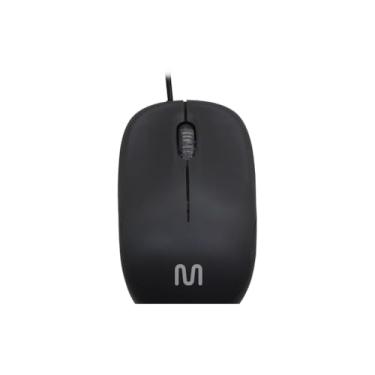 Imagem de Mouse MS300 com Fio e Bluetooth, Preto, Plástico ABS, 1600 DPI, Conexão Dupla 2.4GHz, Design Ergonômico, 11x6.5x3cm, Compatível com Windows e macOS