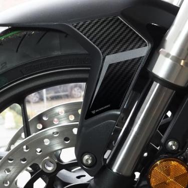 Imagem de Resin Bike Adesivos 3D de motocicleta compatíveis com Honda CB 1000 Hornet 2025. Capas de para-choque de proteção de bicicleta contra batidas e arranhões. Adesivo 3D Resin Gadget Moto