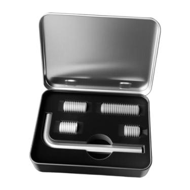 Imagem de menolana Kit com 4 parafusos de peso para tacos de bilhar, acessório prático e portátil, profissional e, com chave hexagonal, Style a