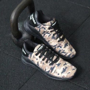 Imagem de Tênis de Treino Academia Feminino Drop Set Anti Derrapante Conforto So