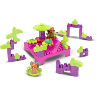 Imagem de Brinquedo para Montar Parque Encantado Blocolândia 60 Peças