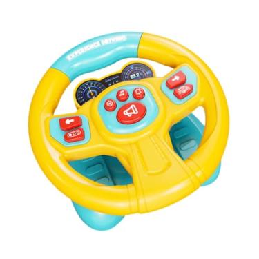 Imagem de Fiocias Volante de Simulação, Brinquedo de Condução, Jogo Interativo com Luzes E Sons para Crianças a Partir de 3 Anos, Amarelo