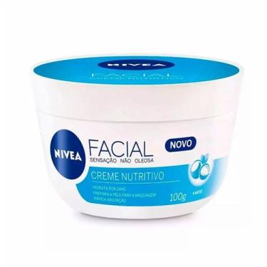 Imagem de Creme facial nutritivo sensação não oleosa nivea 100g