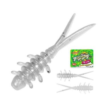 Imagem de Isca Artificial De Silicone Flutuante TPR De 25mm Em Formato De Minhoc