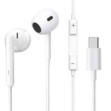 Imagem de Fone Tipo-C Plugue Exclusivo Ideal para Música e Chamadas