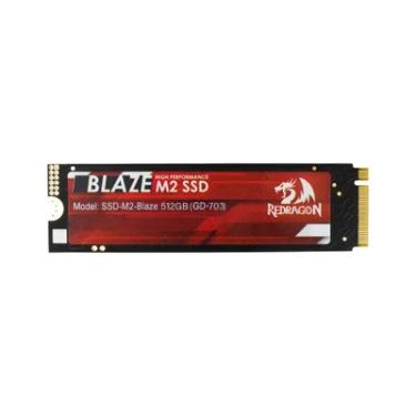 Imagem de SSD M2 Pcle 4.0 Blaze Redragon 512gb