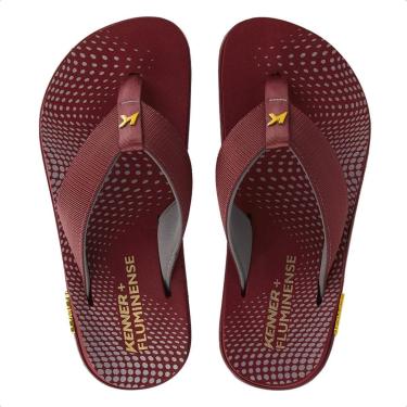 Imagem de Chinelo Kenner Masculina Kivah Fluminense Grená-Masculino