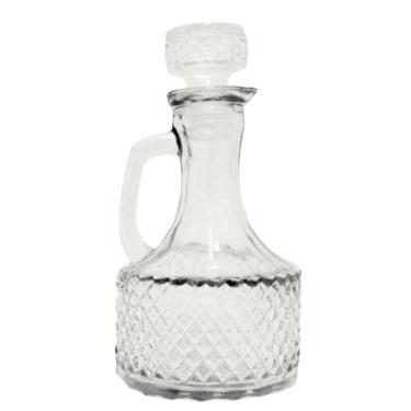 Imagem de Galheteiro / Licoreira de vidro com tampa 400ML - Quanhe