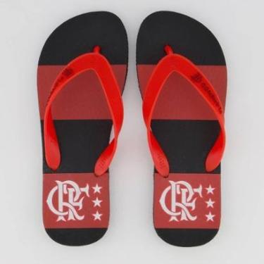 Imagem de Chinelo Flamengo Manto 81 Vermelho e Preto-Unissex