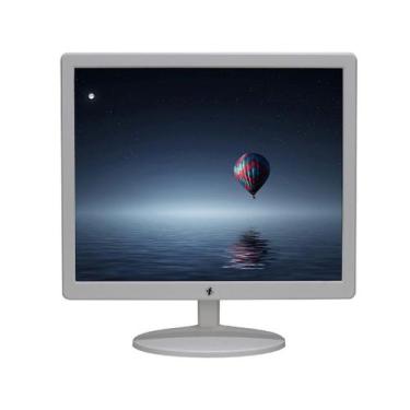 Imagem de Monitor LED 17 polegadas Tronos Quadrado 4 por 3 VGA Branco 17TRSHK7B