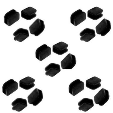 Imagem de Borracha Da Trempe Grade Fogão Cooktop Fischer  40 Peças - Valtec Shop