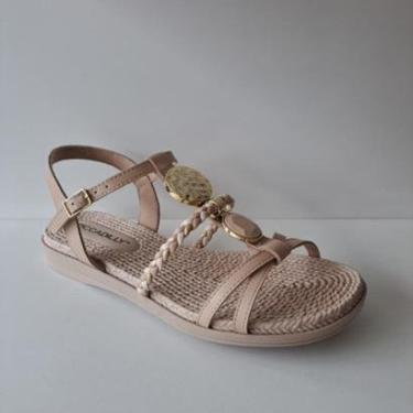 Imagem de Sandália Rasteirinha Adla Feminina 513040 Piccadilly - Marfim-Feminino