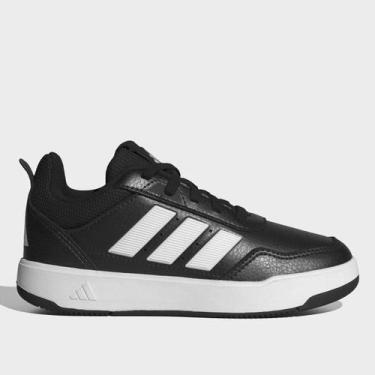Imagem de Tênis Infantil Adidas Tensaur Sport 3.0, Preto, Branco, 28