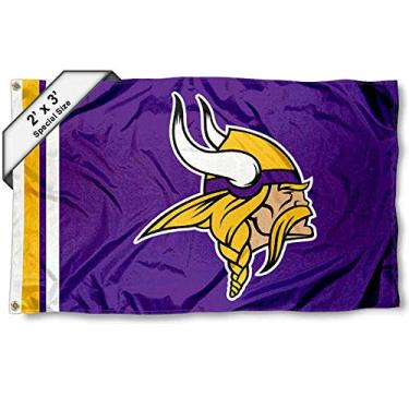 Imagem de Bandeira WinCraft Minnesota Vikings 5 x 9 cm