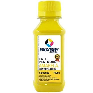 Imagem de Tinta Inkprinter Amarela Pigmentada para Impressora Epson (100ml)