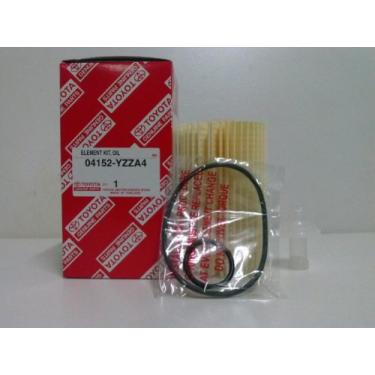 Imagem de Filtro de óleo genuíno Toyota 04152-YZZA4