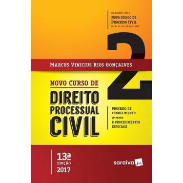 Imagem de Novo Curso De Direito Processual Civil, V.2 - Saraiva Editora