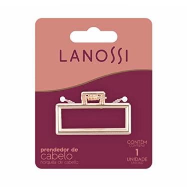 Imagem de Prendedor de Cabelo Modelo Médio Metal Rose, Metalizado, Lanossi Beauty & Care.