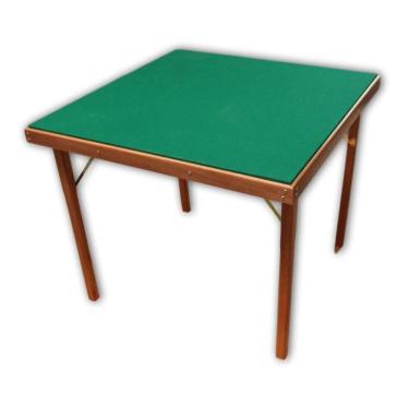 Imagem de Mesa  Poker Truco Carteado Baralho Cartas Quadrada Dobrável