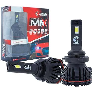 Imagem de Kit Lampada Ultra Led Power Max Cinoy HB3 HB4 10000Lm 6000k