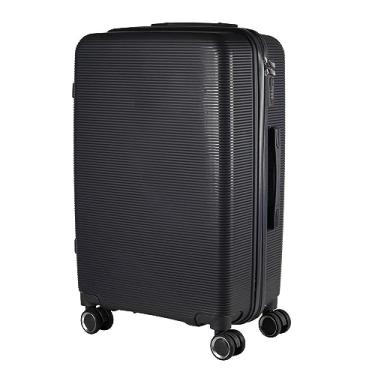 Imagem de Mala Média Capacidade 23kg Polipropileno Maldivas Norte (PRETO)