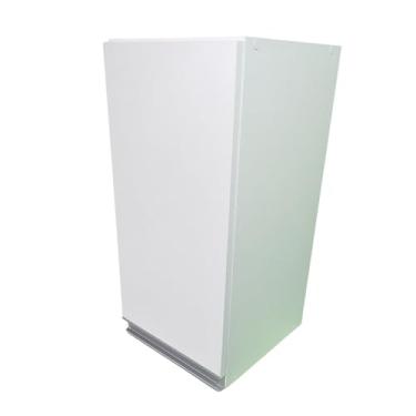 Imagem de Armário Aéreo 30cm Lavanderia Porta Direita/Esquerda Montado (Branco, Porta Direita)