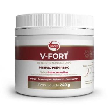 Imagem de V-Fort Pre Workout (240G) - Sabor: Frutas Vermelhas - Vitafor