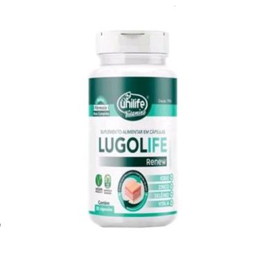 Imagem de Lugol Lugolife Renew Suplemento de Iodo 500 mg 30 cápsulas Unilife