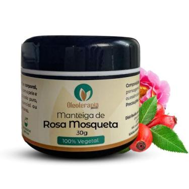 Imagem de Manteiga De Rosa Mosqueta Pura - 100% Natural Uso Capilar E Corporal -