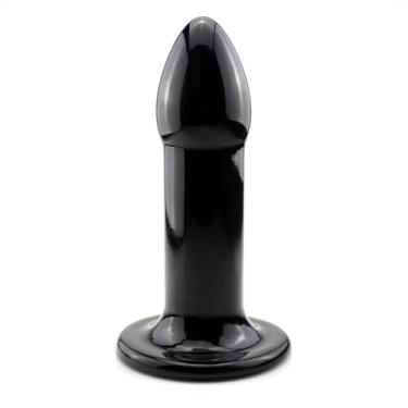 Imagem de Plug Anal Grande Flexível Thunder 24 x 6,5cm Preto Brilhante