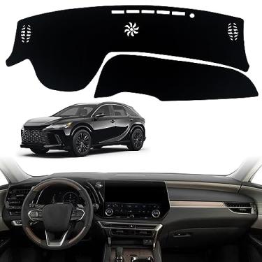 Imagem de INUBOXES Tapete para painel de painel, tapete antiderrapante, personalizado, compatível com Lexus RX 350 350h 450h + 500h 2023 2024 protetor protetor solar (sem HUD)