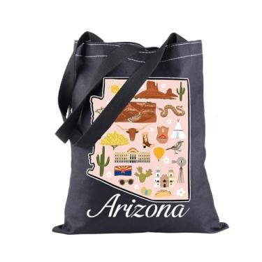 Imagem de BLUPARK Bolsa de compras Arizona Lover Arizona Souvenir Gift Arizona Travel Shopping Gift From Arizona, Arizona-bk, One Size, Retrô