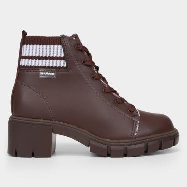 Imagem de Bota Coturno Moleca Tratorada Malha Feminina-Feminino