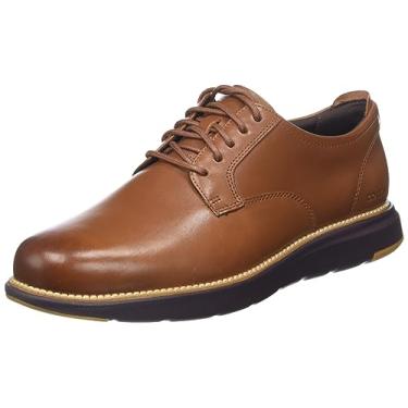 Imagem de Cole Haan Tênis Oxford masculino Grand Atlantic, British Tan/Java, 42