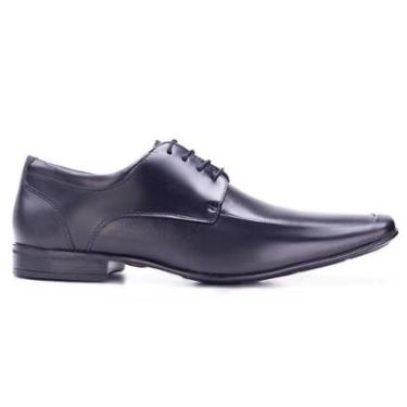 Imagem de Sapato Jota Pe Preto Em Couro Masserata 81952-Masculino