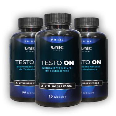 Imagem de Kit 3 Testo On Estimulante de Testosterona 90 cáps