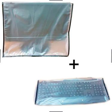 Imagem de Kit Atx Capa Para Teclado de Computador Monitor Full HD 20" 21" 22" Po