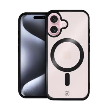 Imagem de Gshield Capa Case Capinha Compatível com MagSafe (Preta, iPhone 16)