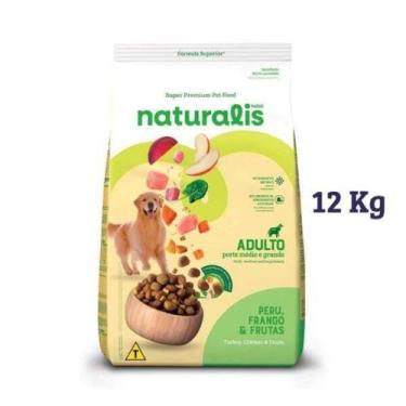 Imagem de Naturalis Cães Frango, Peru e Frutas 12 Kg