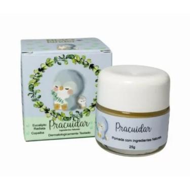 Imagem de Pomada Descongestionante Natural Vegana Pracuidar Biokinder