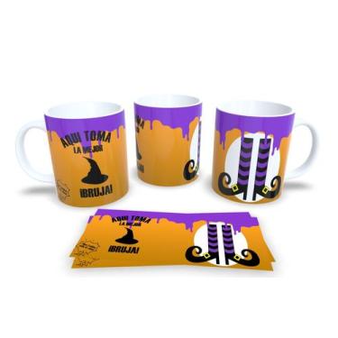 Imagem de Canecas de Porcelana Personalizadas Halloween 3 - Estampa Sublimada, M