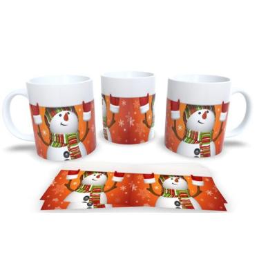 Imagem de Canecas de Porcelana Personalizadas 6 - Estampa Sublimada, Mod.105