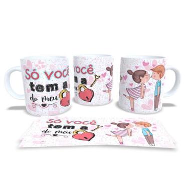 Imagem de Canecas Personalizadas Dia dos Namorados - Estampa Sublimada, Mod.20
