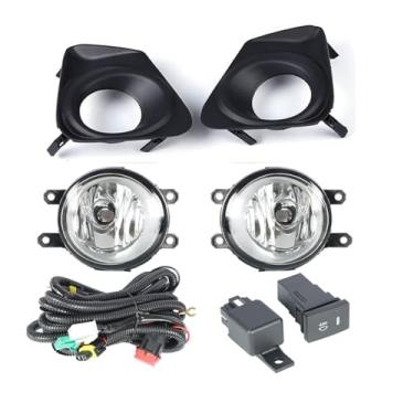 Imagem de Conjunto de lâmpadas de neblina de substituição de passageiro para Corolla 2011 2012 2013, com interruptor de bisel e kit de fiação