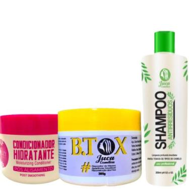 Imagem de Kit B.tox Capilar Redutor de Volume 300g Juca + Condicionador Pós Quím
