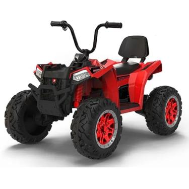 Imagem de Mini Quadriciclo Elétrico Infantil 12V Baby Style Buggy Veiculo Motorizado até 50kg Bateria Recarregável Suporte MP3 4 Motores Estrutura Robusta e Alta Capacidade Diversão e Segurança (Vermelho)